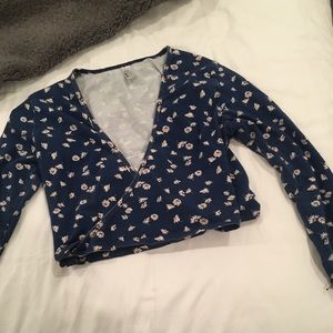 American Apparel Tie-Up Top